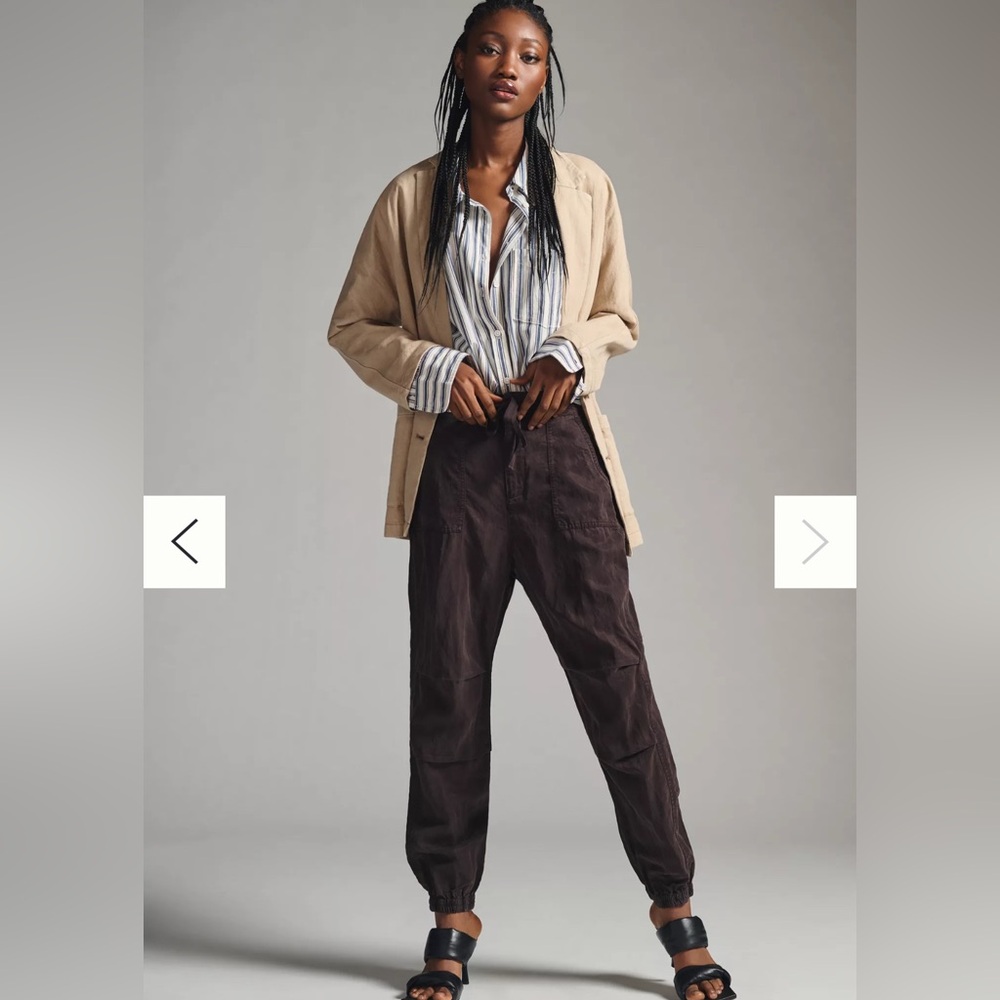 Anthropologie Slouchy Aviator Pants